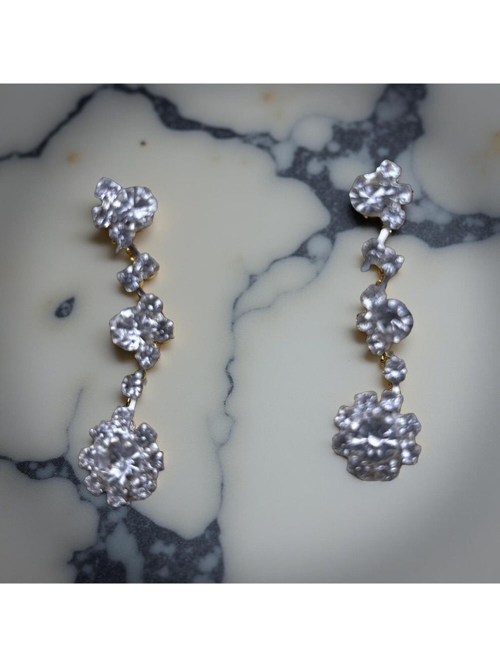 (3 for $12 item) Elegant Silver Drop Earrings